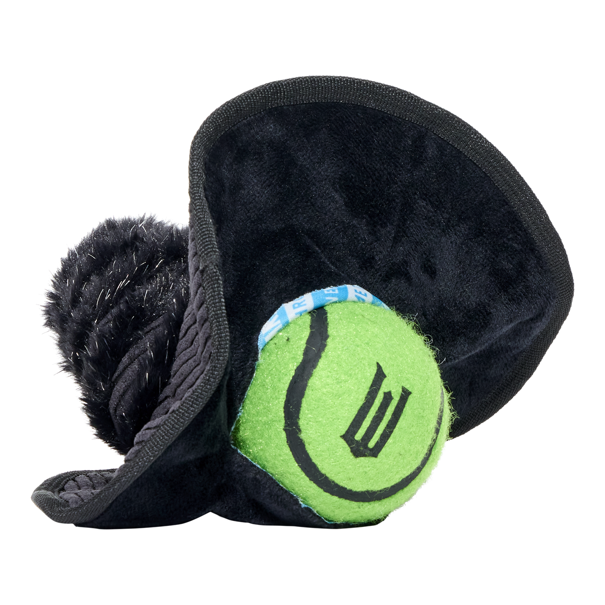 Elphaba's Ozdust Hat Plush 2-in-1 Rip and Reveal + Tennis Ball Fetch Dog Toy