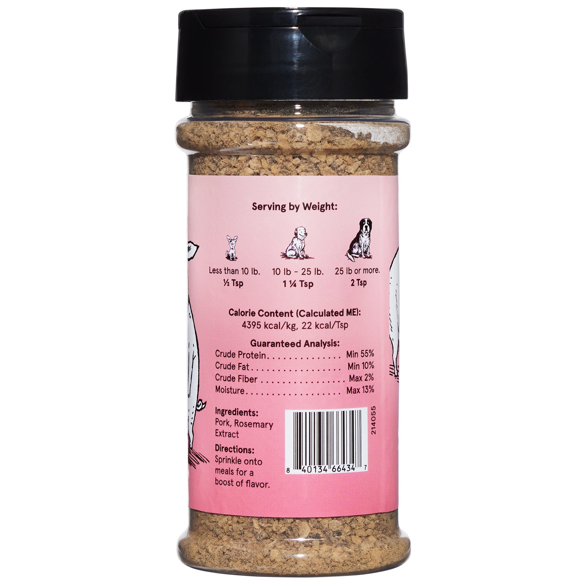 Wham Bam Thank You Ham Pork Dog Food Meal Topper, 4.6 oz