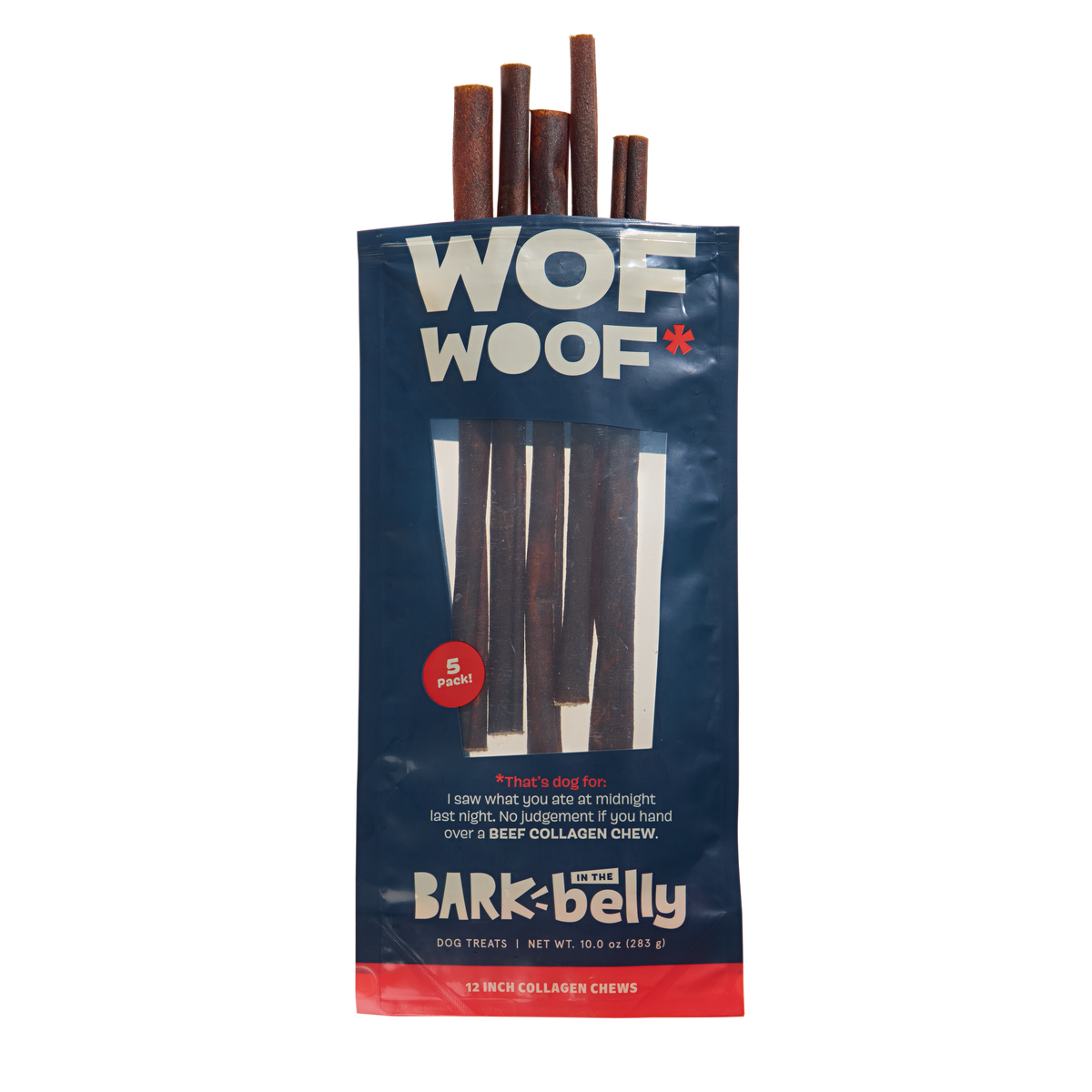 Beef Collagen Dog Chews, 5 Ct