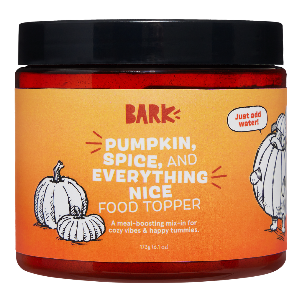 Pumpkin Spice, And Everything Nice Vegetarian Dog Food Meal Topper, 6.1 oz